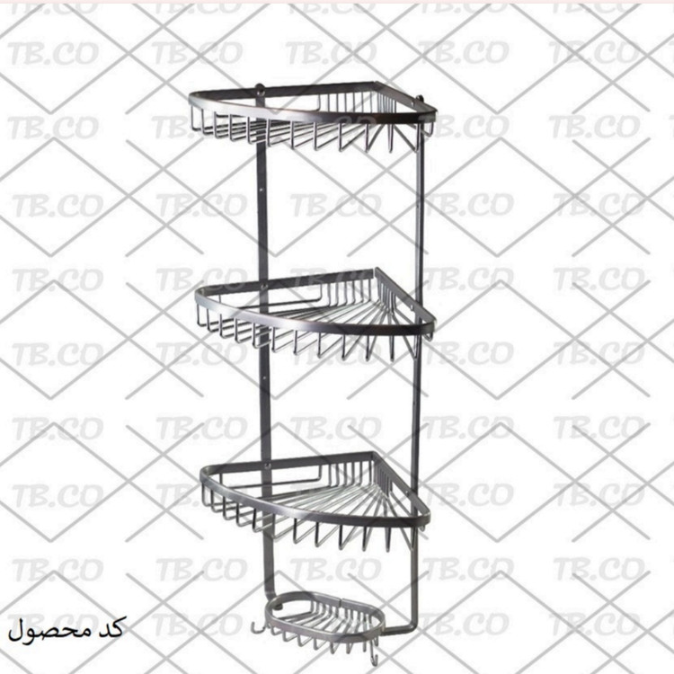 کنج سه طبقه خورشیدی نقره ای تی بی کو