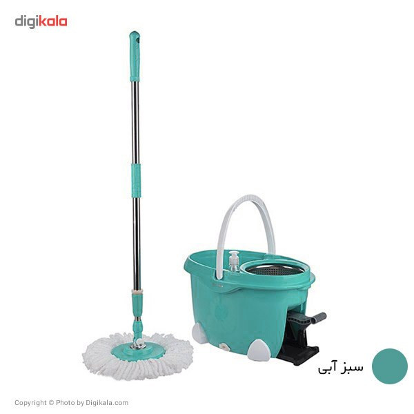 سطل و زمین شوی چرخشی پدال دار همارا فول