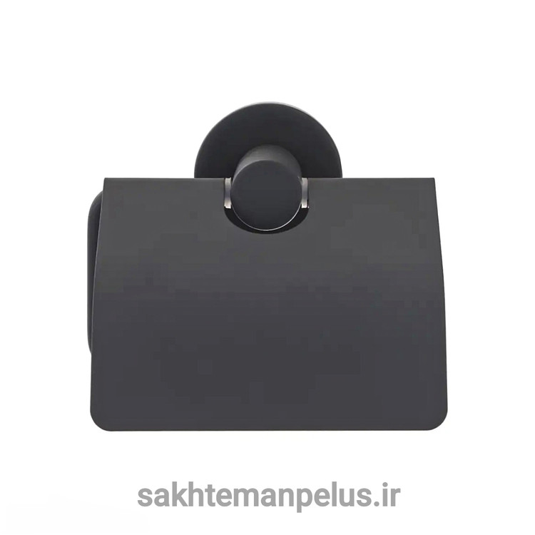 جای رول دستمال توالت دیواری کروز مدل کاوردار کد ۰۱۶ طوسی