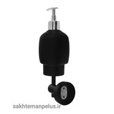 جا مایع دیواری مشکی مات سرامیکی مدل کروز