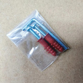 تصویر قلاب حوله دو شاخه دیواری کروم مات گریت