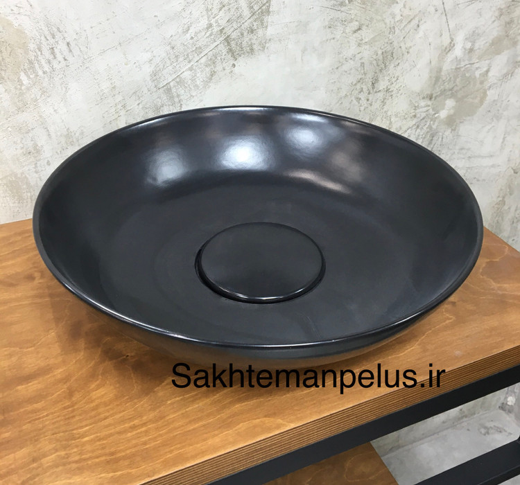 سنگ روشویی رنگی مشکی مات
