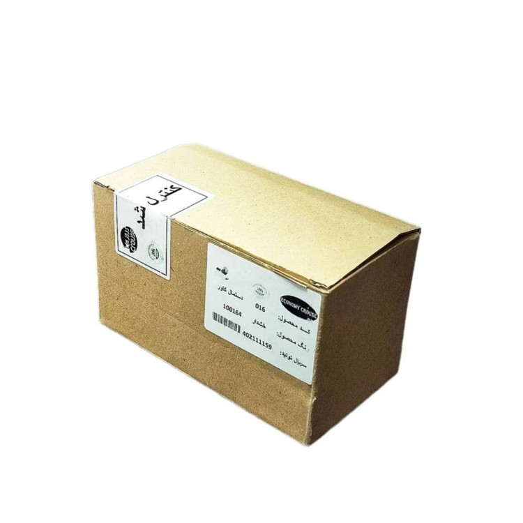 جای رول دستمال توالت دیواری کروز مدل کاوردار کد 016 استیل خشدار