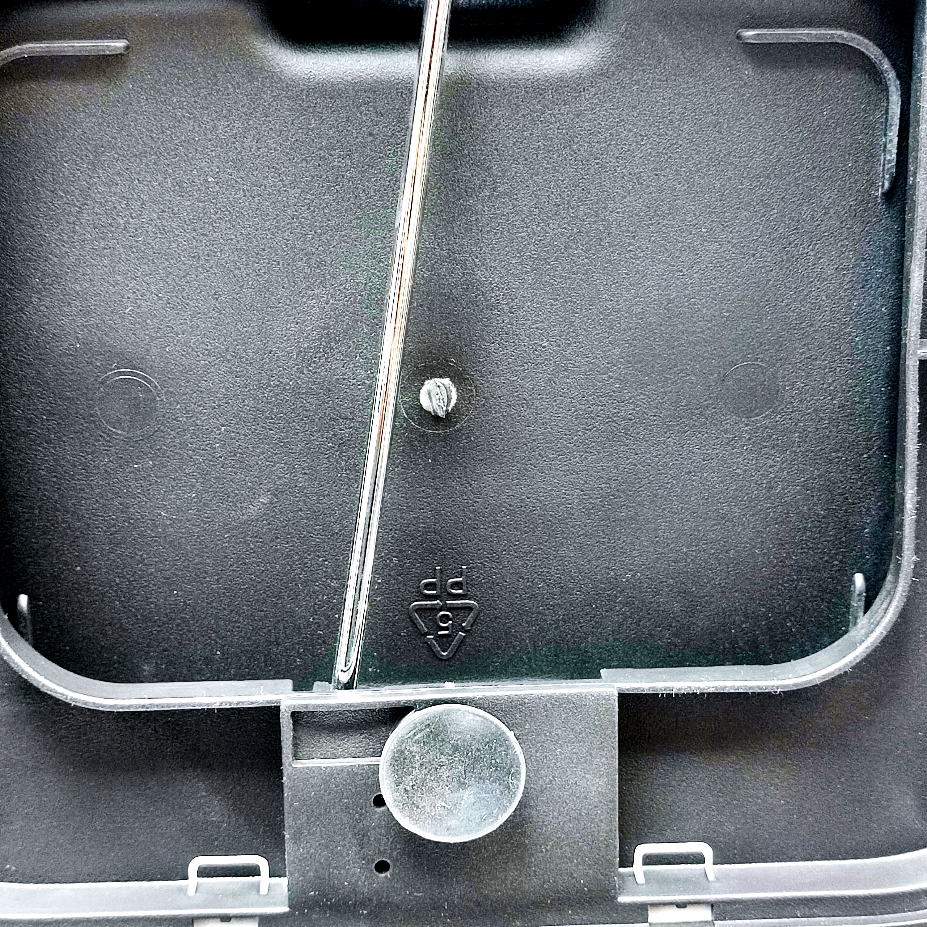 ست سطل و فرچه ۵ لیتر درب تخت مربع اورجینال سفید آرام بند