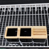 جا ظرفی فلزی یک و نیم طبقه کیمیا سفید اطلس