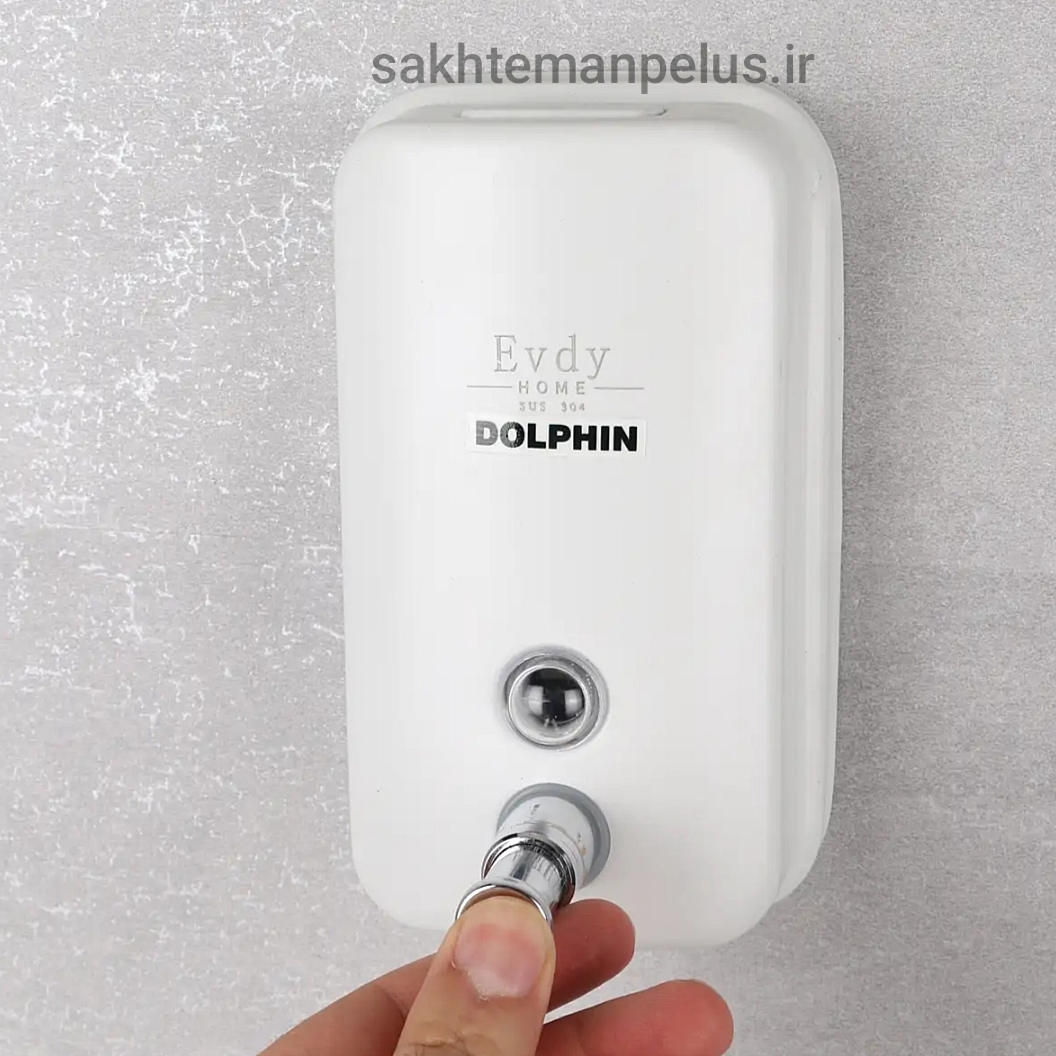 پمپ مایع دستشویی دلفین مدل kh-1000-W | سفید | گارانتی اصالت و سلامت فیزیکی کالا