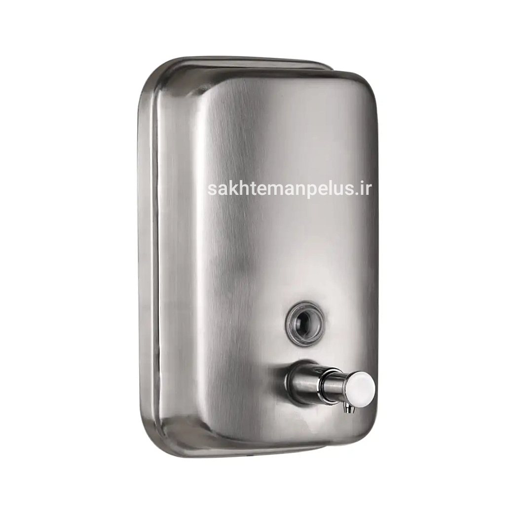 پمپ مایع دستشویی دلفین مدل KH-1000-ss استیل ضد زنگ مات