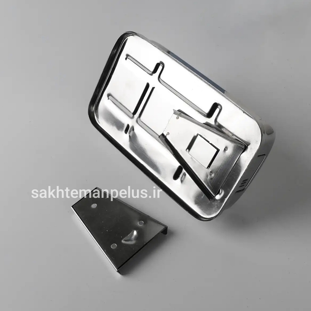 پمپ مایع دستشویی دلفین مدل KH-1000-ss استیل ضد زنگ مات