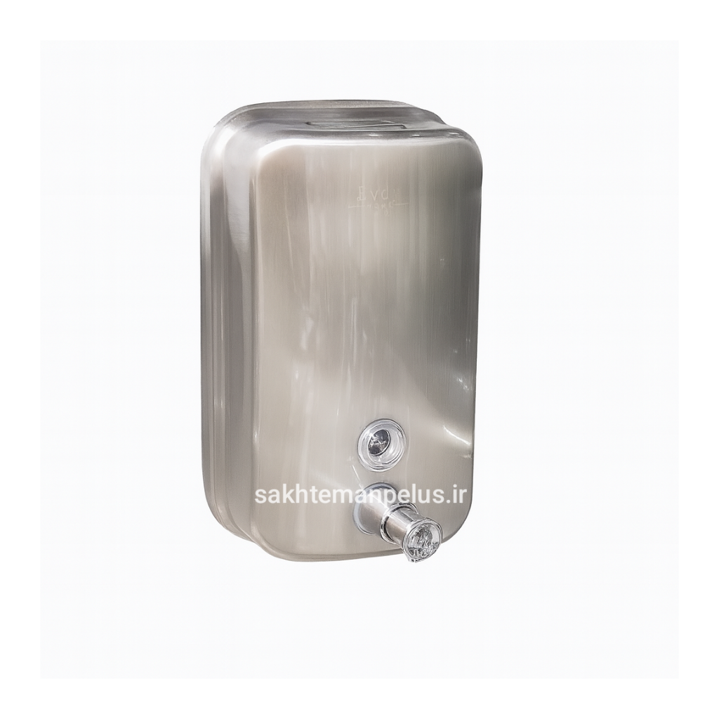 پمپ مایع دستشویی دلفین مدل KH-1000-ss استیل ضد زنگ مات