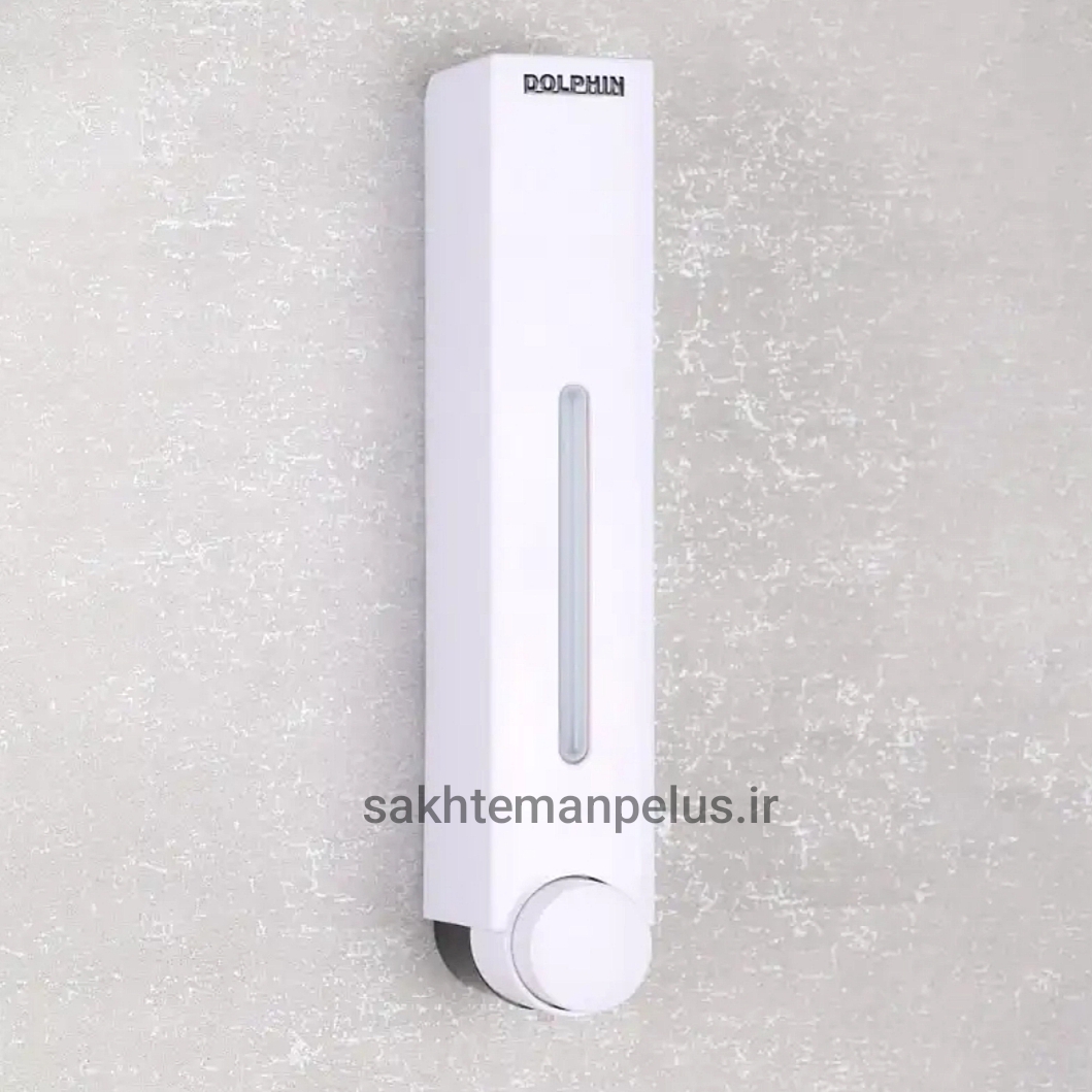 پمپ مایع دستشویی دلفین مدل ama-101 سفید