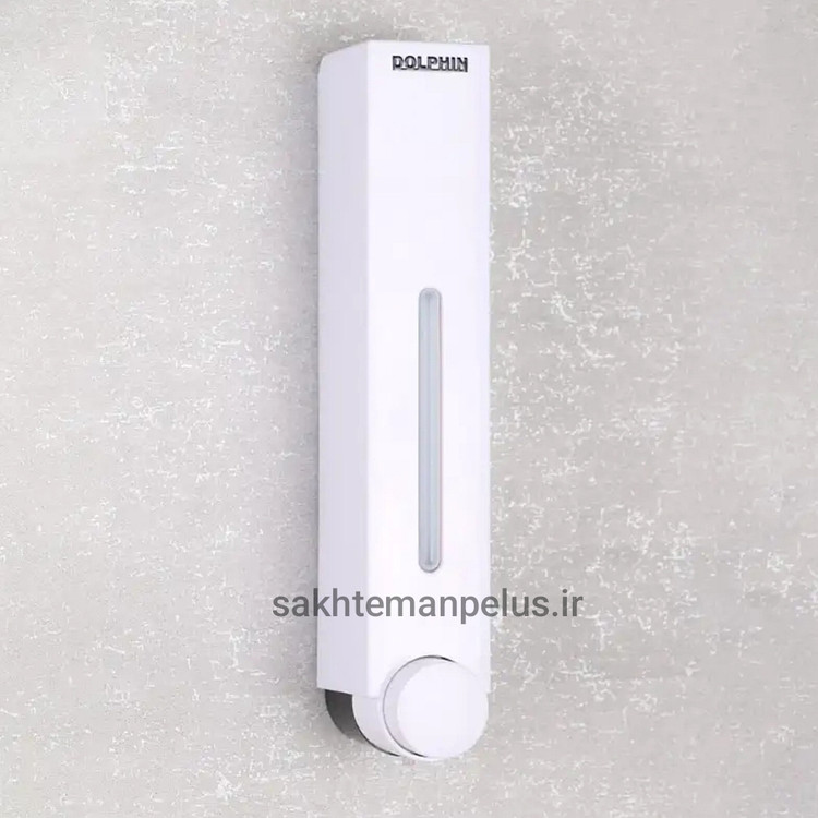 پمپ مایع دستشویی دلفین مدل ama-101 سفید