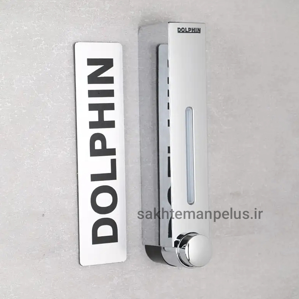 پمپ مایع دستشویی دلفین مدل ama-101 کروم