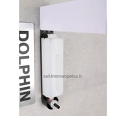 پمپ مایع دستشویی دلفین مدل ama-101 نقره ای