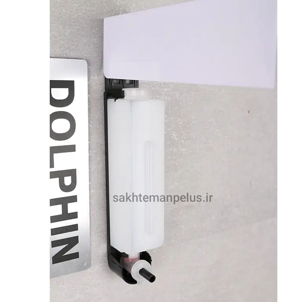 پمپ مایع دستشویی دلفین مدل ama-101 طوسی